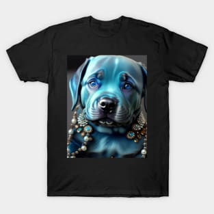 Gorgeous Blue Staffy Puppy T-Shirt